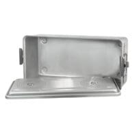 Container with Lid - Full size - Solid Base - 23.5x11x8"