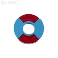 BOSS Marking Tape - red 1/8" spool