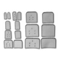 Osteotome Guards - clear assorted sizes 50/pk