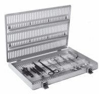 10x15x1.5" Microsurgical Instrument Sterilization Case