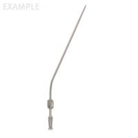 Raindrop Suction Tube - 4fr. tapered angled W/L 7"