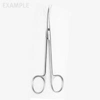 5 1/2" Brophy Gum Suture Scissors sharp points straight