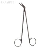 6 3/4" Debakey-Potts Scissors - delicate angled 60°