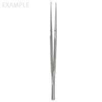 8 1/4" FineTouch Tissue Forceps - straight w/o platform