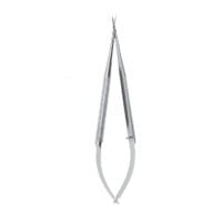 15cm Scissors - straight 13mm vannas blade 8mm dia