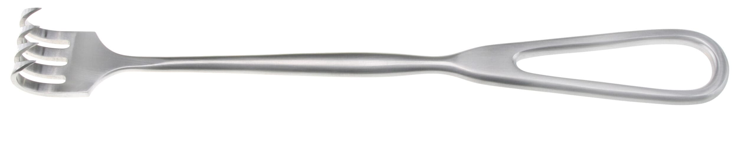 8 3/4" Volkman Retractor - USA 4 prong sharp - Image 2