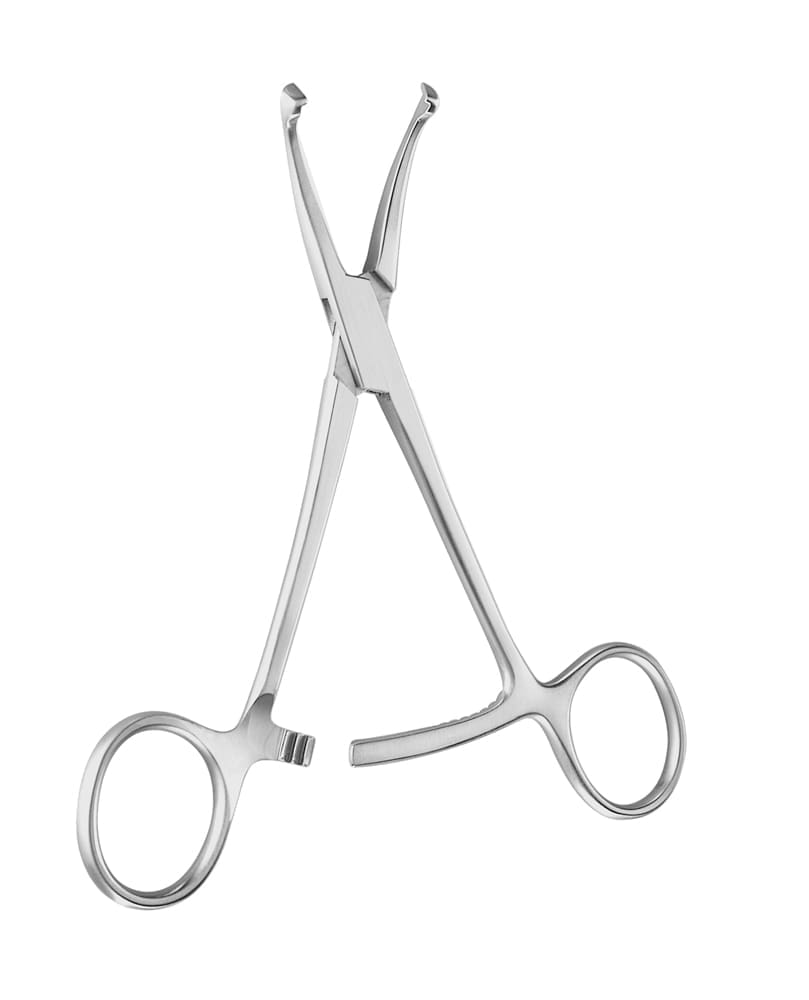 4 3/4" Plate & Bone Holding Forceps - Image 2