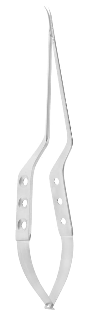 9" Yasargil Micro Scissors - blades curved down