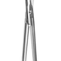 5 1/2" Foman Dissector Scissors curved saber back blade