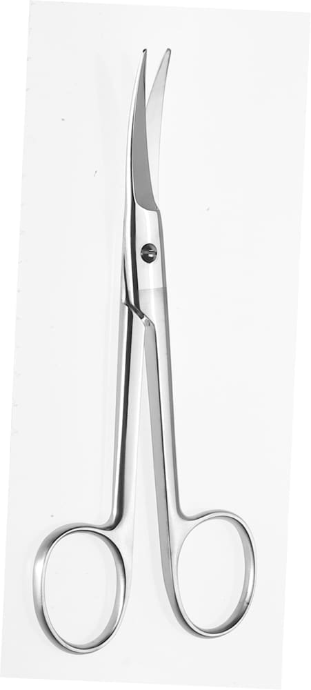 5-3/4" Brown Dissector Scissors curved