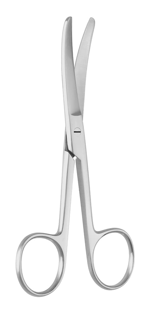 4 1/2" O.R. Scissors - B/B curved