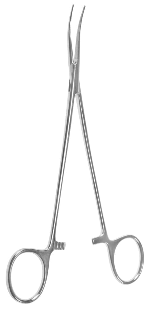 7 1/4" Vascular Forceps - curved jaw