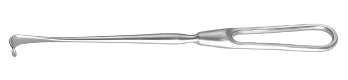 9" Cushing Vein Retractor - 1/2" wide blade - Image 2