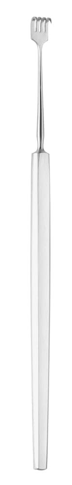 Knapp Retractor - four prng blunt 6mm wide - Image 2
