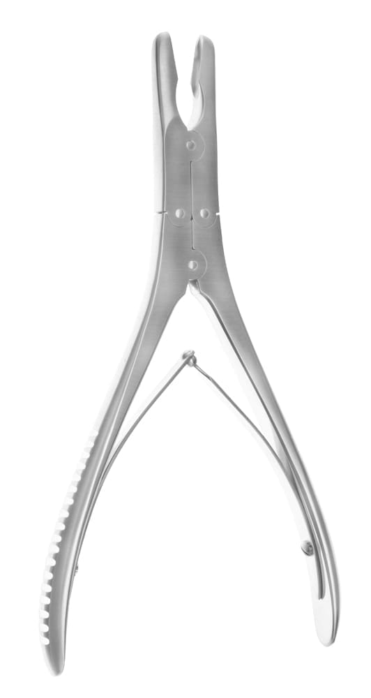 Ruskin Rongeur, double act, straight, 5mm, 7"