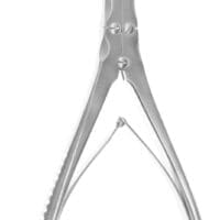 7 1/8" McIndoe Bone Cutting Forceps - narrow pointed jaw straight