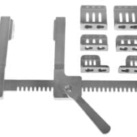 Gerbode Modified Burford Rib Spreader - 4 pairs of blades