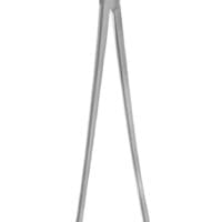 7 1/4" Lawrence Forceps - jaws strong curved