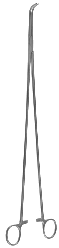 16" Gemini-Mixter Forceps - fully curved jaw