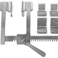 7 7/8" Debakey Rib Spreaders - children size