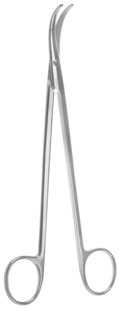 7 1/2" Debakey Valve Scissors - curved long - Image 3