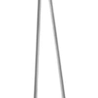 6 1/2" Beall Coronary Scissors - delicate 8mm 45° blade