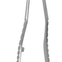 7 1/4" Mills Circumflex Scissors - 125° angled 1mm ball tip