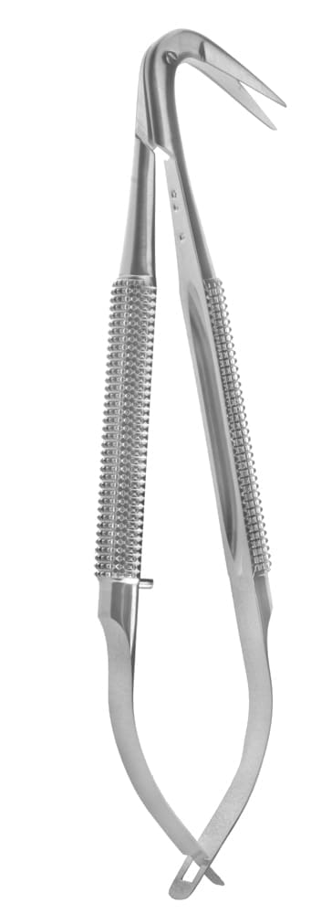 4 1/2" Castroviejo Micro Scissors - round handle 120°