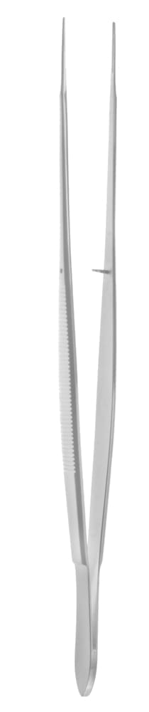 10" Gerald Forceps – x serrated tips 1mm - Image 2