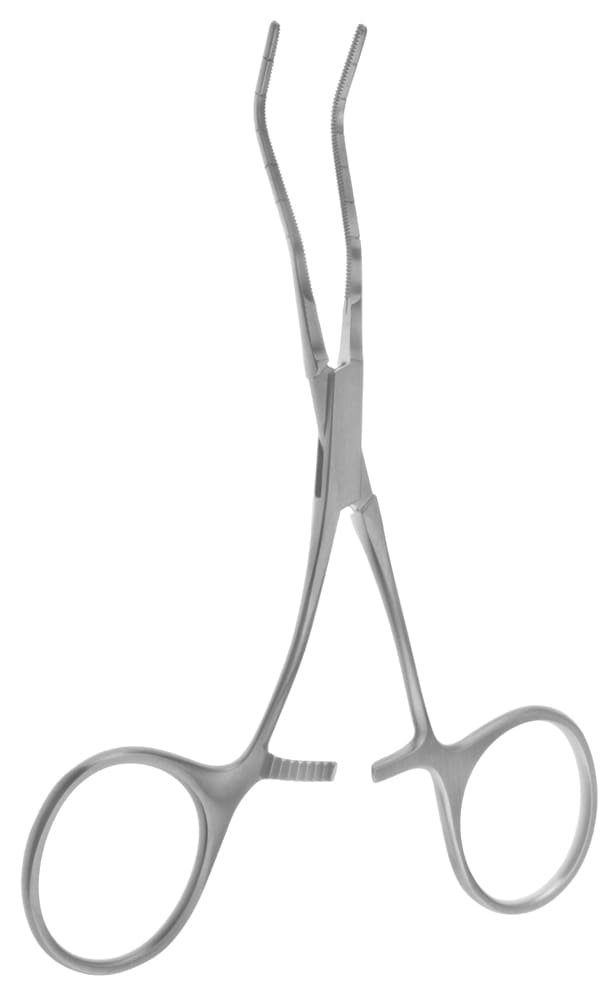 5" Cooley Neonatal Vascular Clamp - carotid clamp - Image 2