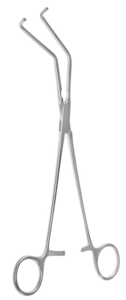 9 5/8" Cleveland Clinic Renal Clamp - left large - Image 2