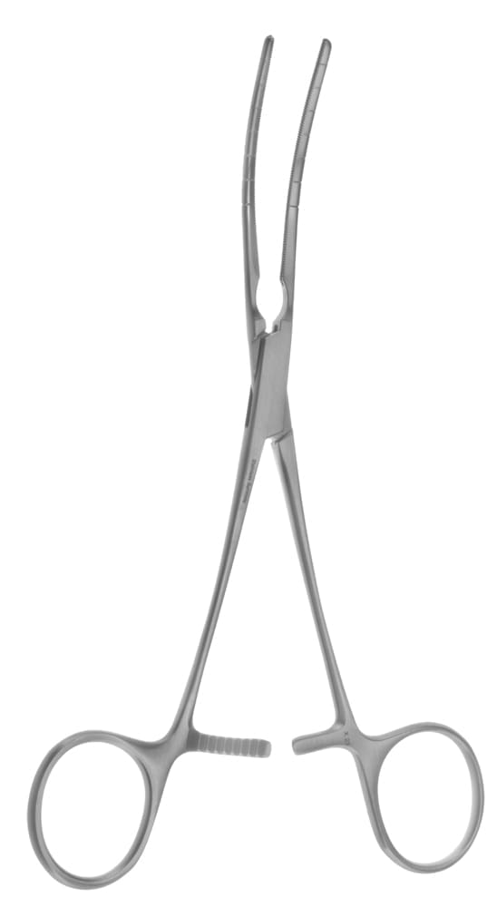 6 3/4" Cooley Coarctation Clamp - straight shaft curved - Image 3