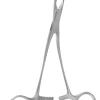 6 3/4" Debakey Pediatric Patent Ducuts Clamp - angled shank
