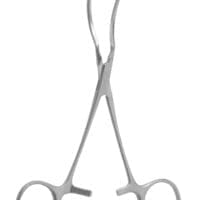 7" Debakey Pediatric Patent Ductus Clamp - spoon jaws