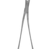 8" Debakey Patent Ductus Clamp - angled shaft