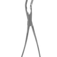 7" Cooley Peripheral Vascular Clamp - jaws 55°
