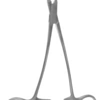 8" Debakey Multi-Purpoae Aorta Clamp - angled 90°