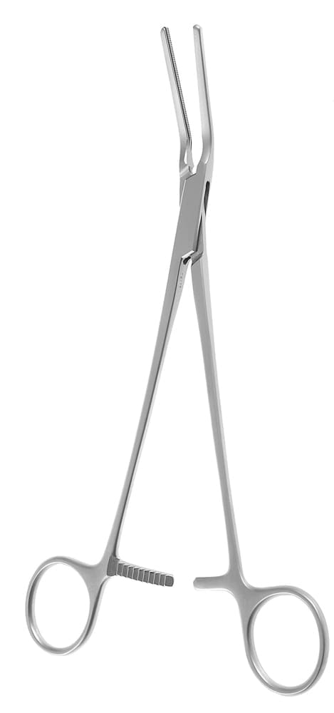 9" Debakey Multi-Purpose Clamp - jaws angled 25°
