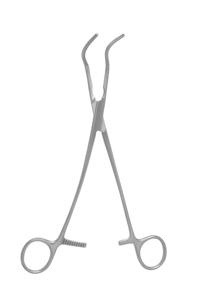Debakey Abdominal Aorta Clamp - 5cm long 1x2 teeth