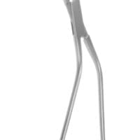 10 3/8" Ochsner Aorta Clamp - 1x2 Debakey teeth