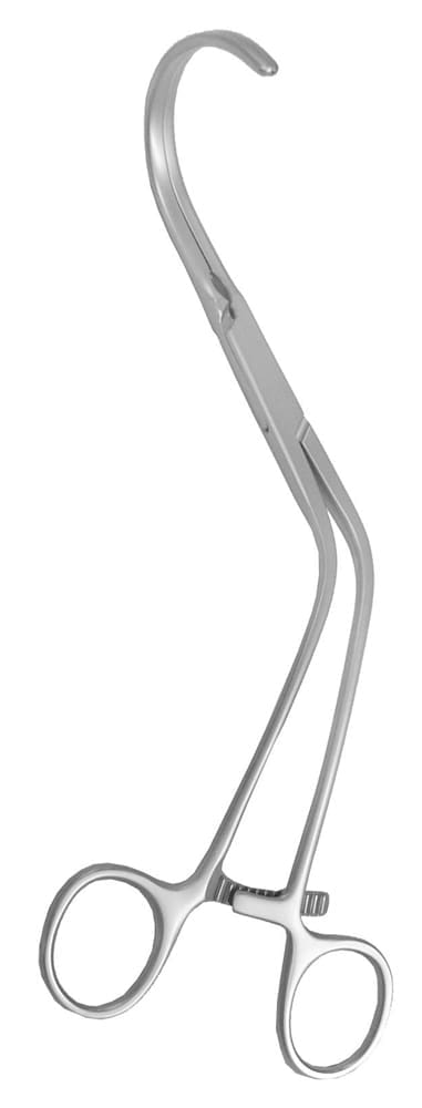 26cm Weber Aortic Clamp - right