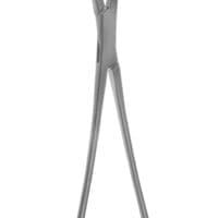 8" Lemole Strong Aorta Clamp - straight shanks