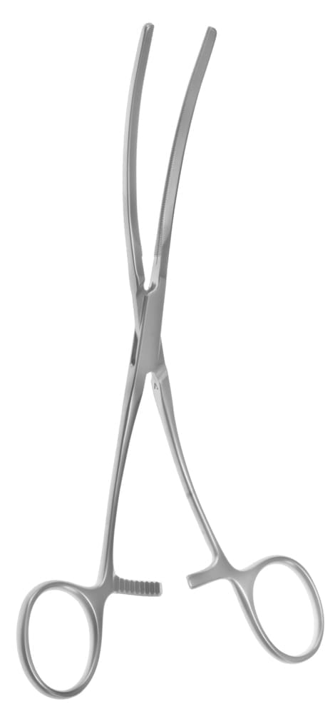 7 1/2" Aortic Clamp - slightly curved shank and jaw