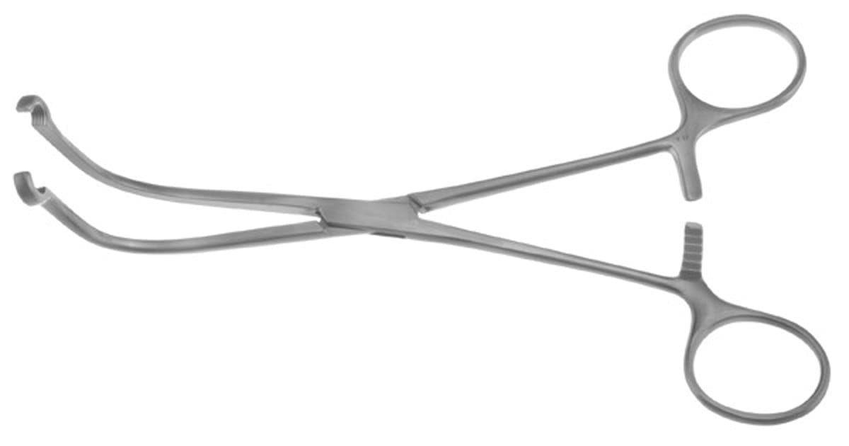 7 1/8" Javid Carotid Artery Clamp - large - Image 2