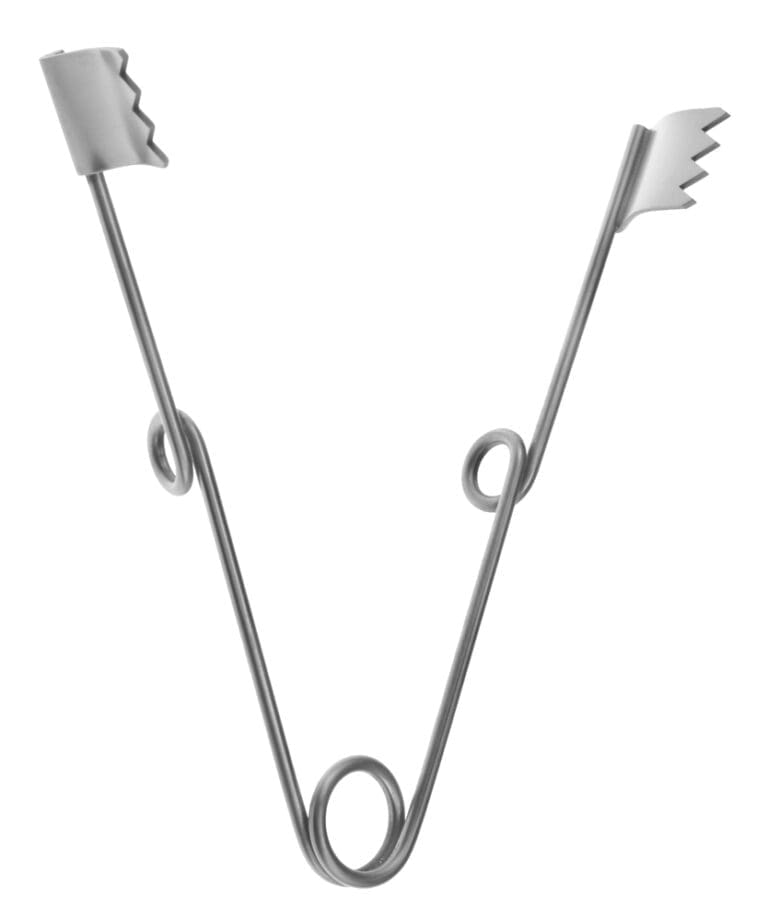 5 1/4" Vascular Spring Wire Retractor - large - Image 2
