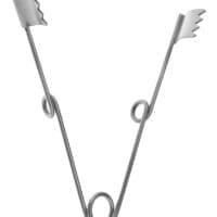 5 1/4" Vascular Spring Wire Retractor - large