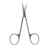 4 1/8" Iris Scissors - curved Sharp/Sharp