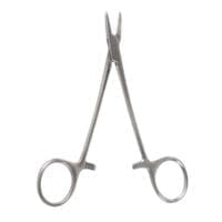 5 1/4" Brown Needle Holder - convex heavy