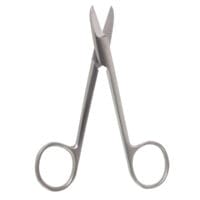 4" Wire Cutting Scissors - Smooth straight