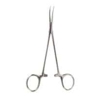 6 1/2" Vascular Forceps - serrated curved Jaws